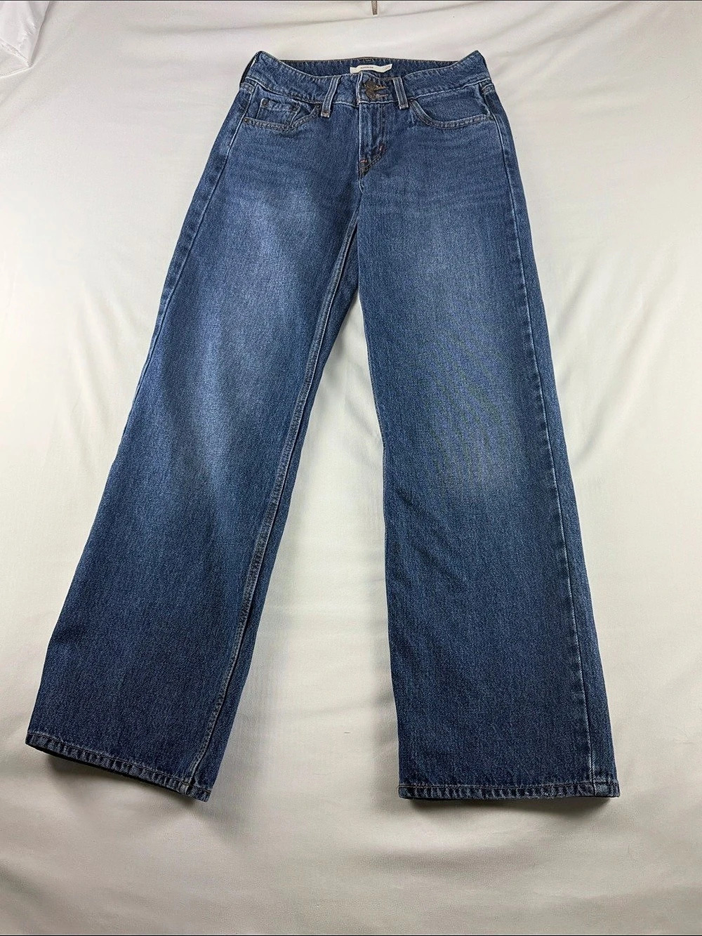 Levi’s Super Low Jeans Women’s 25 100% Cotton Low Rise Like New